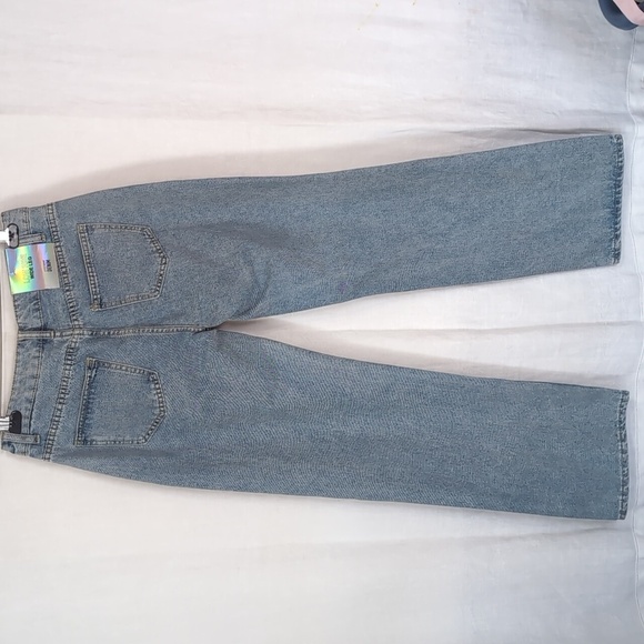 Love Soho Low Rise Rhinestone Bling Wide Leg Jeans Size 7 New with Tags - Picture 6 of 7